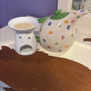 Colorful Polka Dot Teapot by Better Homes and Gardens